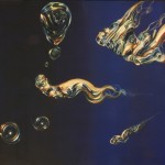 Células. Óleo sobre lienzo. 73 x 92 cm. 2016